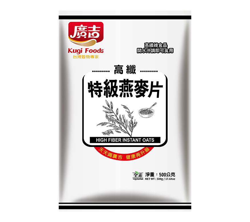 高纖特級燕麥片500g High Fiber Instant Oats 500g