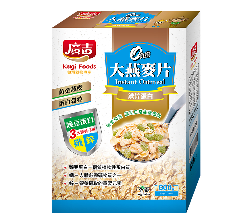 大燕麥片600g-鐵鋅蛋白